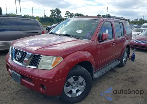 2007 Nissan Pathfinder Se from USA, damaged, VIN 5N1AR18W67C633809